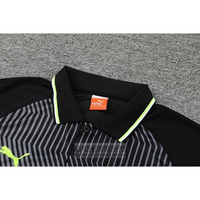 Camiseta De Futbol Polo del Borussia Dortmund 2022-2023 Gris